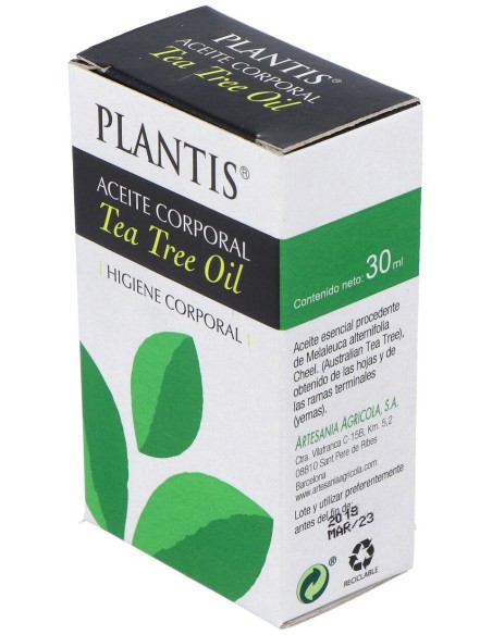 Tea Tree Oil Plantis 30 Ml de Artesania