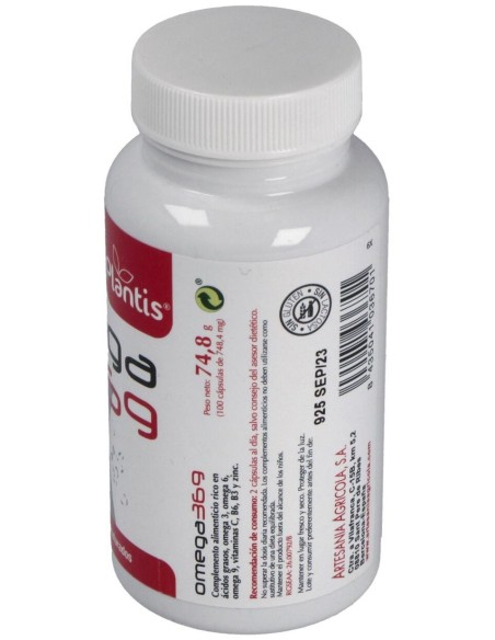 Omega-369  Plantis 100 Cap. de Artesania
