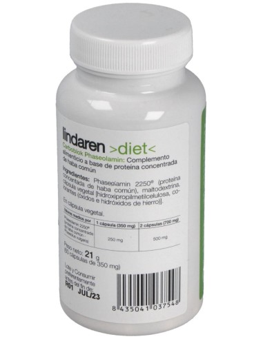 Lindaren Diet Carbo Block (Phaseolamin) 60Cap. de Artesania