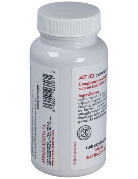 At10 Coenzima Q10 Plantis60Cap de Artesania