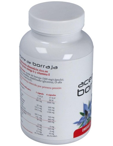 Aceite Borraja Plantis 120 Cap de Artesania