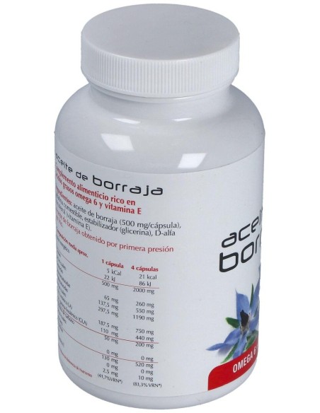 Aceite Borraja Plantis 120 Cap de Artesania