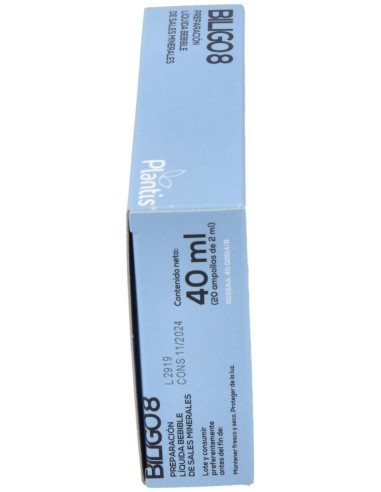 Biligo-8 Mg 20 Ampollas X 2 Ml de Artesania