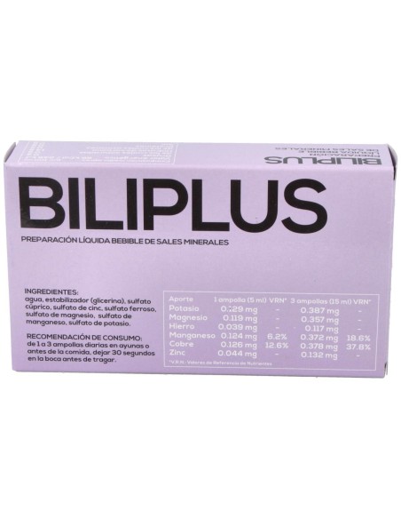 Biliplus 20 Ampollas X 5 Ml de Artesania