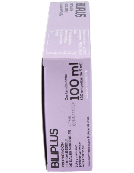 Biliplus 20 Ampollas X 5 Ml de Artesania