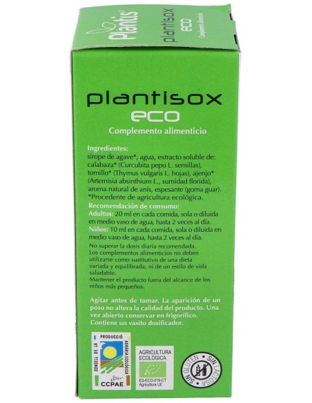 Plantisox (Biox) (Lombrices) Jarabe 250Ml de Artesania