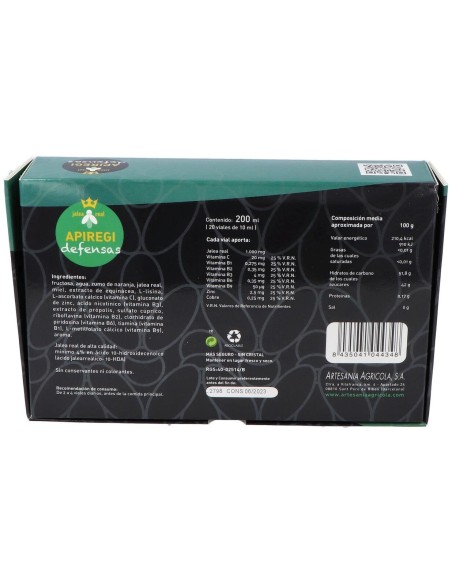 Apiregi Defensas Jalea 20X10Ml de Artesania