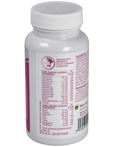 Minevit Plantis 60 Cap. de Artesania