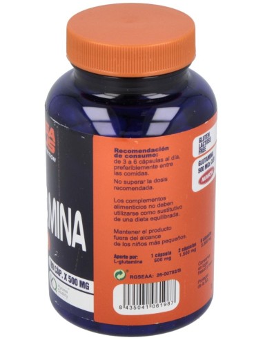 L-Glutamina 180Cap. de Mega Plus