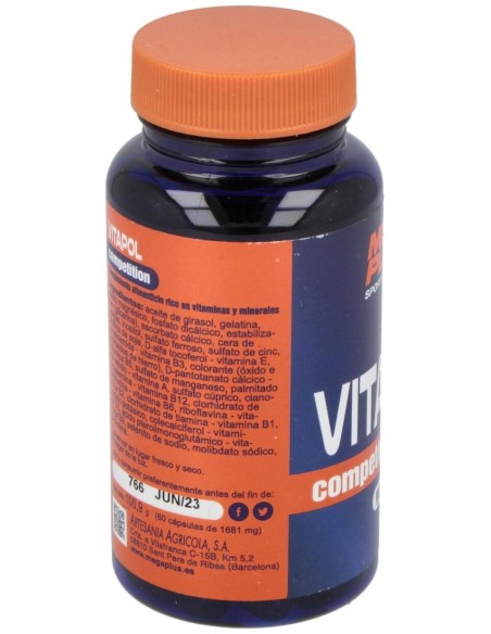 Vitapol Vitaminas + Minerales 60Cap. de Mega Plus