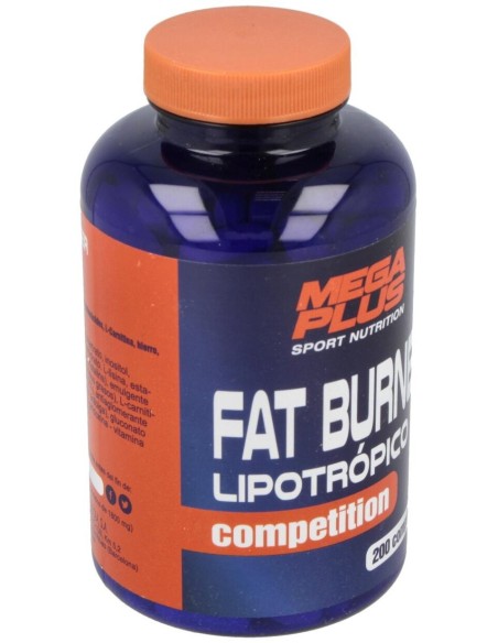 Fat Burner Lipotropico 200Comp. De 1,8Gr de Mega Plus
