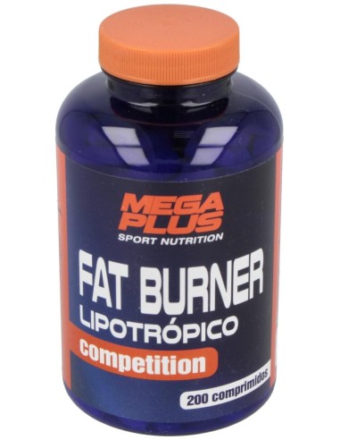 Fat Burner Lipotropico 200Comp. De 1,8Gr de Mega Plus