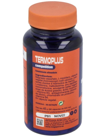 Termoplus Termogenico 90Cap. de Mega Plus