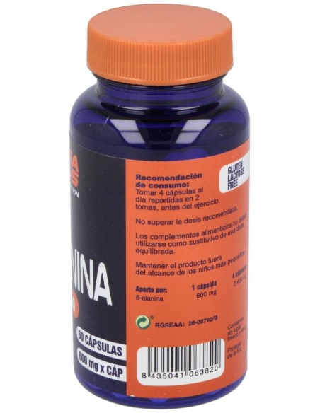 Beta Alanina 60Cap. de Mega Plus