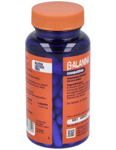 Beta Alanina 60Cap. de Mega Plus