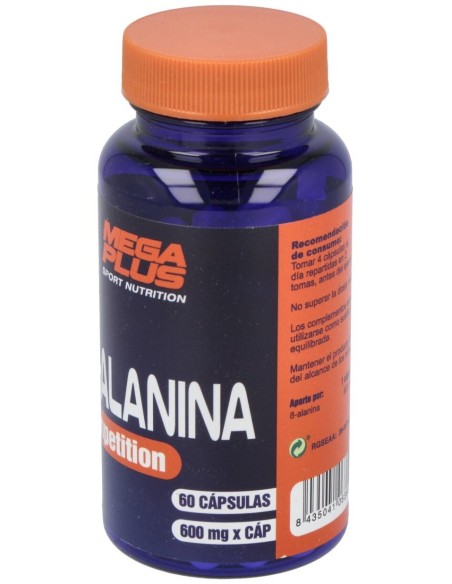 Beta Alanina 60Cap. de Mega Plus