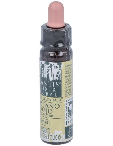 Red Chestnut Plantis Flores De Bach Nº 25 10Ml. de Artesania