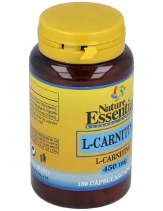L-Carnitina 450Mg. 100Cap. de Nature Essential 2