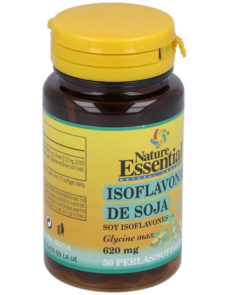 Isoflavonas De Soja 620Mg. 50Perlas de Nature Essential