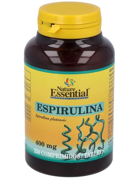 Espirulina 400Mg. 250Comp. de Nature Essential