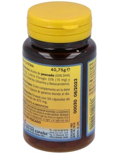 Dha + Luteina 615Mg. 50Perlas de Nature Essential 2