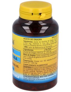 Aceite De Onagra 1000Mg. (10% Gla) 100Perlas de Nature Essential 2