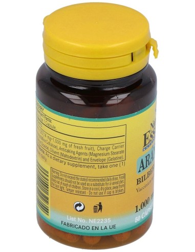 Arandano 1000Mg. 50Cap. de Nature Essential