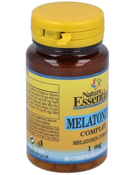 Melatonina Complex 1Mg. 60Comp. de Nature Essential