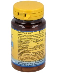 Griffonia 500Mg (5-Htp)+ Magnesio+Vit. B6 60Comp. de Nature Essential 2