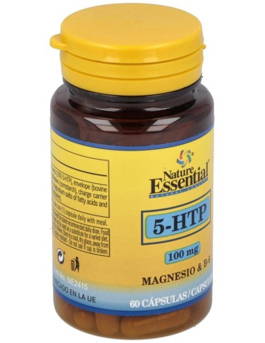 Griffonia 500Mg (5-Htp)+ Magnesio+Vit. B6 60Comp. de Nature Essential