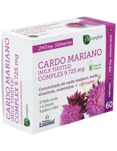 Cardo Mariano Complex 9725Mg. 60Cap. de Nature Essential