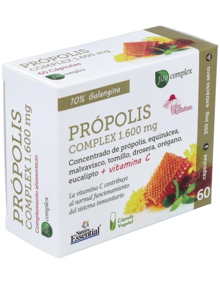 Propolis Complex 1600Mg. 60Cap. de Nature Essential
