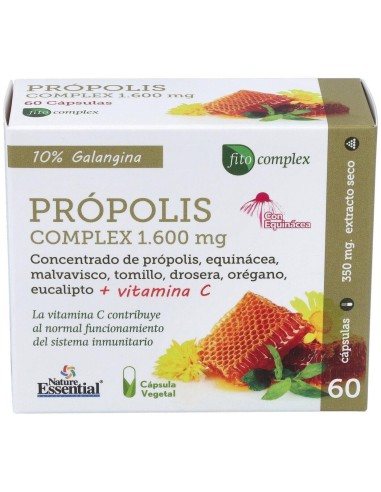 Propolis Complex 1600Mg. 60Cap. de Nature Essential