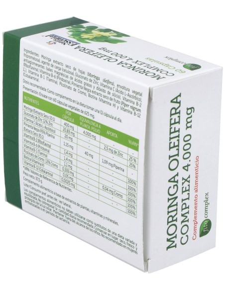 Moringa Complex 4000Mg. 60Cap. de Nature Essential