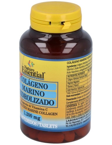 Colageno Marino Hidrolizado + Mag. 1200Mg. 90Comp. de Nature Essential