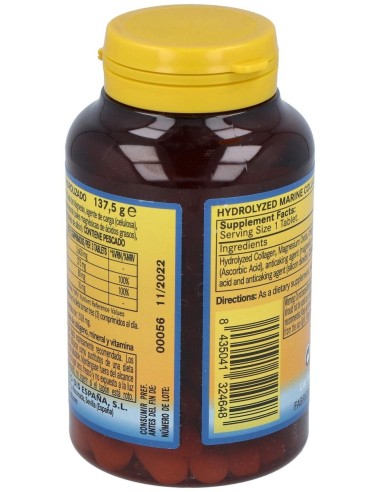 Colageno Marino Hidrolizado + Mag. 1200Mg. 90Comp. de Nature Essential