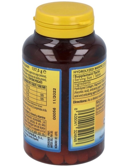 Colageno Marino Hidrolizado + Mag. 1200Mg. 90Comp. de Nature Essential