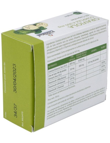 Graviola Complex 4300Mg. 60Cap. de Nature Essential