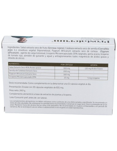 Prostaterum Complex 30Cap. de Nature Essential