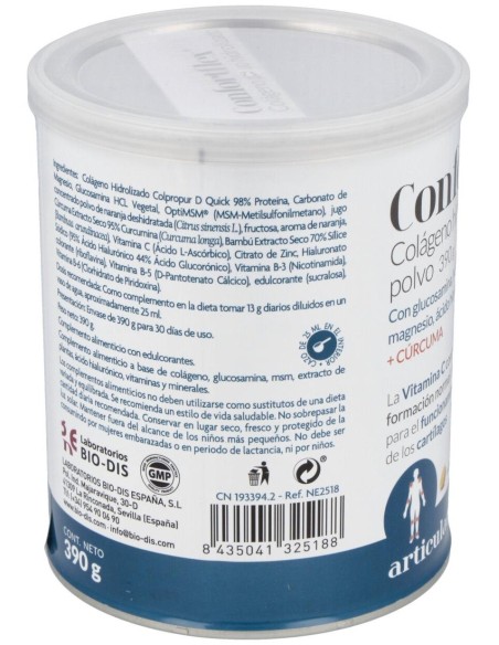 Confortflex Colageno Hidro+Mg+Vit. C+Curcuma 390Gr de Nature Essential