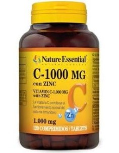 Vitamina C 1000Mg+Zinc 120Comp. de Nature Essential 2