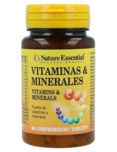 Vitaminas Y Minerales 60Comp. de Nature Essential 2