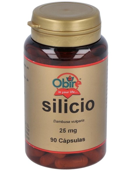 Silicio 25Mg. 90Cap. de Obire