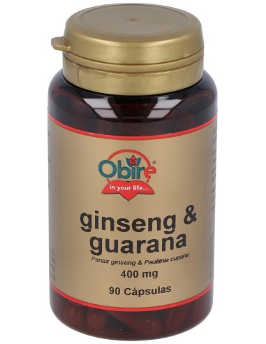 Ginseng Y Guarana 90Cap. de Obire