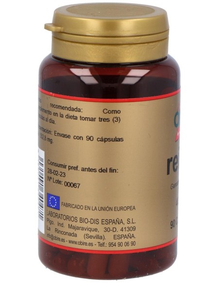 Reishi 400Mg. 90Cap. de Obire