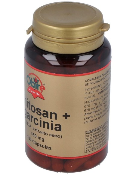 Chitosan Y Garcinia 100Cap. de Obire