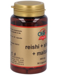 Reishi Shitake Maitake 90Cap. de Obire 2