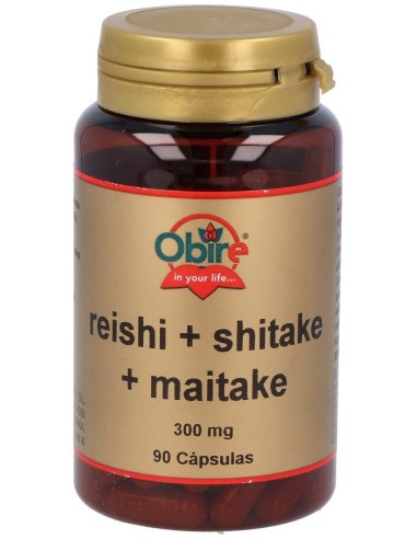 Reishi Shitake Maitake 90Cap. de Obire