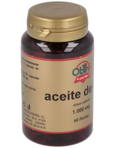 Garlic Oil (Ajo) 60Perlas de Obire 2