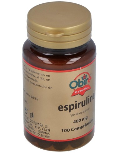 Espirulina 100Comp. de Obire